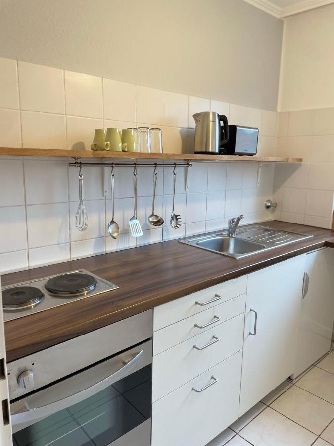Apartmenthaus Sonnen Düsseldorf Exteriér fotografie